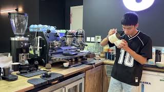 Nguyễn Đan Hùng - Dalatmilk barista championship 2024