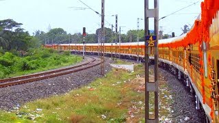 Journey Compilation | Onboard INAUGURAL ANTYODAYA | Howrah to Santragachi