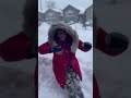 snowing 🌨 in canada shortvideoviral snowincanada shorts