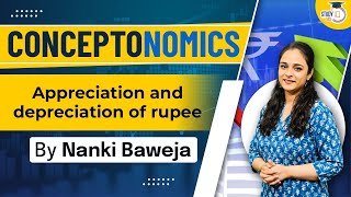 What is Rupee Appreciation and Depreciation & Impact on the Economy? Know all about it | UPSC