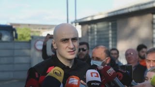 La justicia georgiana libera al líder opositor Nikanor Melia tras un acuerdo con la UE