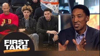 Scottie Pippen says LaVar Ball leading kids down the wrong road | First Take | ESPN