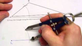 Construct Congruent Triangle ASA