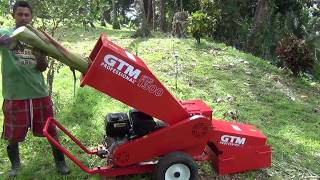 Trituradora GTM Professional, GTS1300C Compo Plantas de Plátano