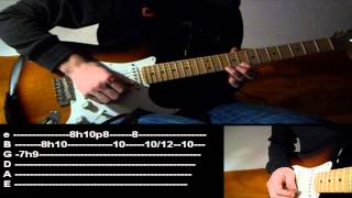 Hybrid picking lick (with tabs)