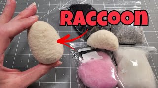 Finishing my Needle felting Project!  Can my Egg be a Raccoon? - Live Stream 55