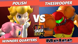 SSC Fall Fest Melee Winners Quarters - Polish (Peach) Vs. TheSwooper (Samus) SSBM Tournament