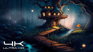 Enchanted Forest, Relaxing Forest Sounds, Sleep Music & Ambience 8H, Water - Relax to Nature Sounds