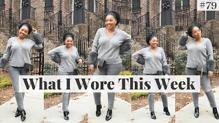 What I Wore This Week #79 | Casual Winter Outfit Ideas