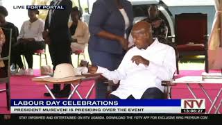 Museveni presides over Labour day celebrations in Fort Portal
