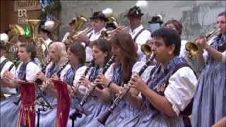 Glocken Boarischer - Blaskapelle Bad Bayersoien - Oide Wiesn 2014