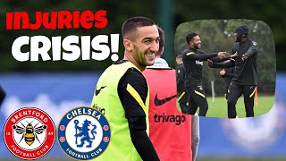 Chelsea News | Ziyech & Pulisic INJURED ! Brentford vs Chelsea Preview | Tuchel Press conference