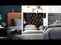 Leather Headboards Ideas. Leather Bedroom Decor and Design with Headboards.