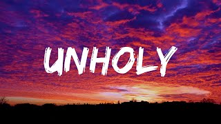 Unholy - Sam Smith (Lyrics)
