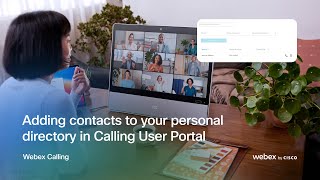 Add contacts to your personal directory