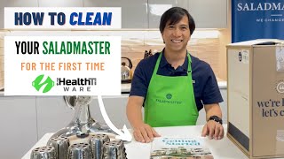 Saladmaster - How to Clean your Cookware for the FIRST TIME