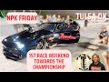 Street Outlaws No Prep Kings 2024 Friday run off races Tulsa OK 10-4-24 #race #npk #dragracing