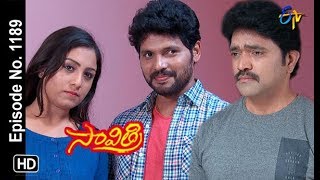 Savithri | 25th January 2019 | Full Episode No 1189 | ETV Telugu