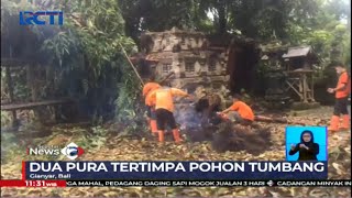 Waspada Cuaca Ekstreme, Dua Pura di Bali Tertimpa Pohon Tumbang - SIS 20/01
