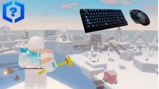 Fortblox Satisfying Keyboard ASMR 😴   Low end pc 💻 gameplay