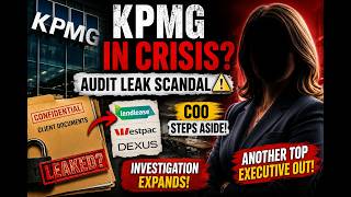 KPMG Australia Scandal: COO Steps Aside Amid Audit Leak Investigation | Australia Share Market