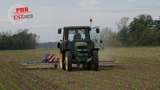 Cristal Union teste la herse étrille Treffler