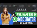 How to build a WhatsApp Group Moderator with AI