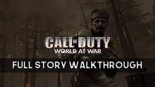GET US OUT OF HERE! | CoD World At War | Story Playthrough | #1
