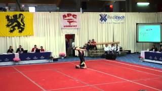 Gymclub Waarschoot, VK 2014, C Jun Duo, Brecht - Zoë