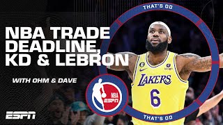 That's OD: NBA trade deadline MADNESS & LeBron James' scoring record takeaways | NBA on ESPN