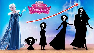 Disney Princess Growing Up Compilation! Frozen Elsa, Rapunzel, Ariel Mermaid Life After Happy End
