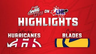 Lethbridge Hurricanes at Saskatoon Blades 2/25 | WHL Highlights 2024-25