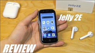 REVIEW: Unihertz Jelly 2E - Smallest Android Smartphone? (Minimalist Tiny Phone!)