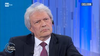 L'ambasciatore russo in Italia, Sergey Razov - Porta a porta  06/10/2022