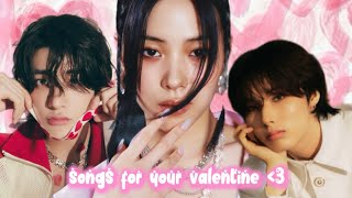 kpop songs for valentine's day