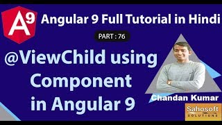 @ViewChild using Component in Angular 9 : Angular 9 Full Tutorial in Hindi