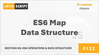 #122 ES6 Map Data Structure | ES6 Operators & Data Structures | Modern JavaScript Course