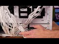 corsair premium individually sleeved psu cables white starter kit mini review