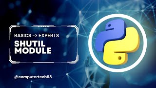explaining shutil module basics in python #computertech98 #shutil #python