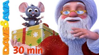 🎅🏻 Christmas Songs for Kids | Santa Claus and More Christmas Carols from Dave and Ava 🎄