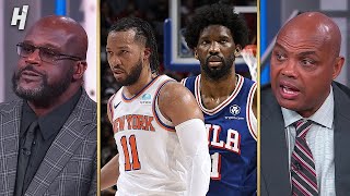 Inside the NBA reacts to Knicks vs 76ers Game 6 Highlights