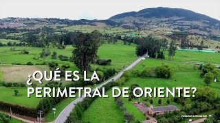 Protagonistas I Perimetral de oriente: resplandece Cundinamarca