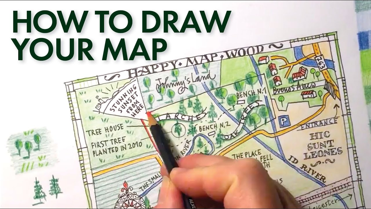 How Do You Draw A Map