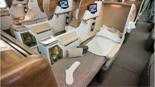 Emirates Business Class Dubai to Mumbai 🇮🇳 EK 508 Review