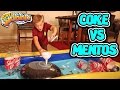 COKE VS MENTOS IN A WUBBLE BUBBLE COKE VS MENTOS IN A WUBBLE BUBBLE