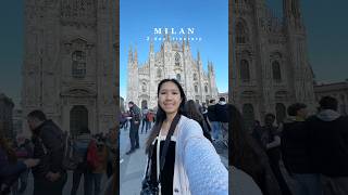 Milan 2 Day Itinerary 🩵