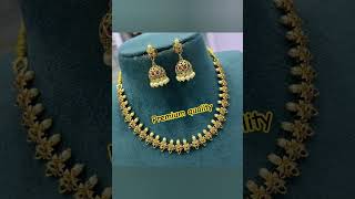 Premium quality necklace Haram jimikki set #trending #necklace #haram #sridgjewellery #online