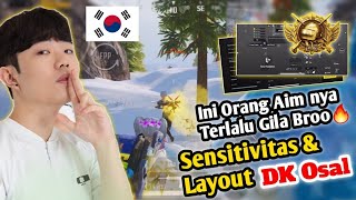 Sensitivitas Terbaik PUBG Mobile | Sensitivitas DK Osal Terbaru 2024 + Kode Layout PUBG