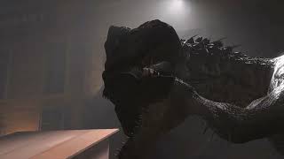 [SFM/JW/JWE2]jurassic world rexy vs indominus rex ending scene (unfinished)