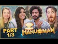 HANU-MAN Movie Reaction Part 1/3! | Telugu Superhero movie